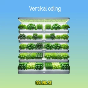 vertikal odling sallad